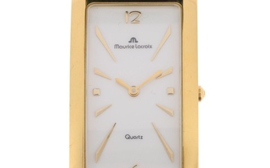 MAURICE LACROIX - a gold plated Fiaba quartz wristwatch, ref...