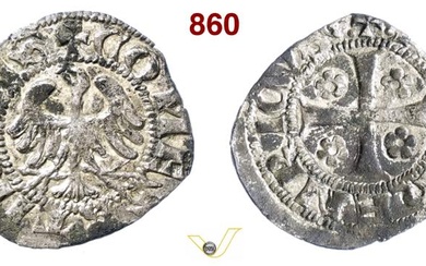 MERANO ALBERTO III o LEOPOLDO III (1365-1373) Quattrino D/ Croce...