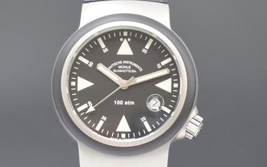 MUHLE GLASHÜTTE/SA. Nautische Instrumente gents wristwatch model S.A.R. Rescue-Timer reference...