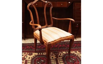 Mahogany armchair Fifties - Sixties