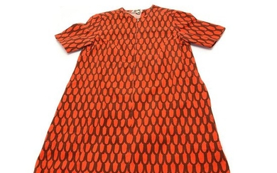 Marimekko Cotton Shirt Dress, Late 1960s.