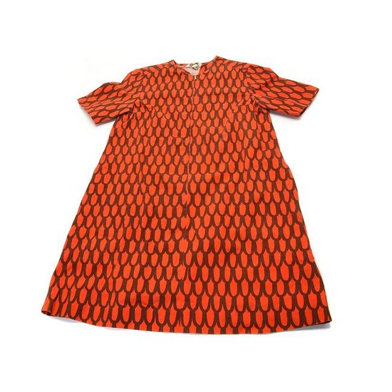 Marimekko Cotton Shirt Dress, Late 1960s.