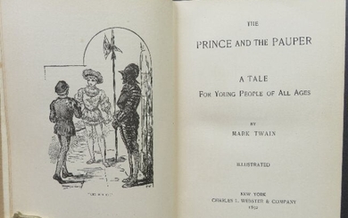 Mark Twain, The Prince and the Pauper, 2nd Ed. 1892 ill