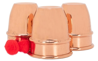 Miniature Copper Cups.