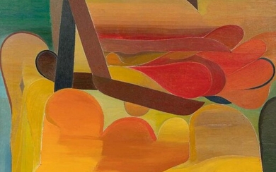 Miyoko Ito (American, 1918-1983) Bird in Sunset, c.