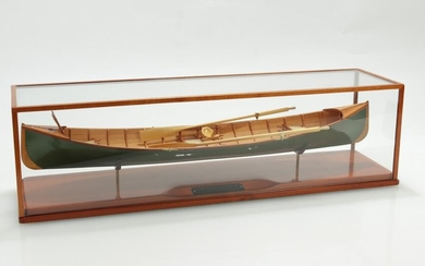 Model of Adirondack Guide Boat, D. Kavner