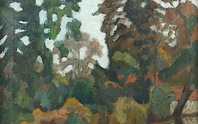 Modersohn, Otto (1865-1943), "Herbst an der Wümme", R., Expertise Otto-Moderson-Museum