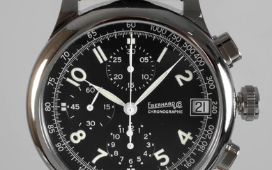Montre pour homme Eberhard & Co, Traversetolo Suisse, vers 2021, chronographe, réf. 31051, mouvement automatique...
