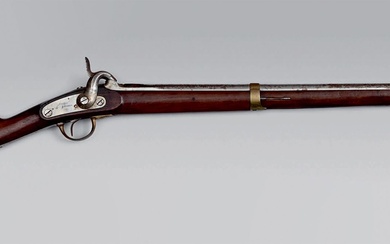 Mousqueton d'essai Poncharra de type 1837, canon à pans puis rond, calibre 16,5 mm ;...
