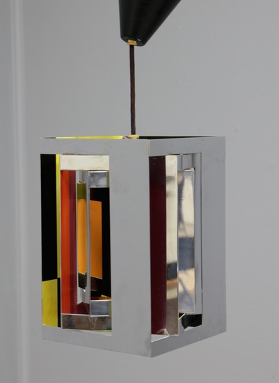Ole Schwalbe and Simon Henningsen. 'Casablanca' pendant light, limited edition of 200 copies, signed Schwalbe, 99/200