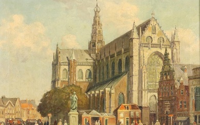 P.J.A. Wagemans, grote kerk te Haarlem