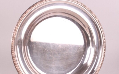 PLAT CREUX de forme circulaire en métal argenté... - Lot 60 - Pescheteau-Badin