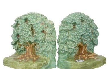 Pair Bookends, Rookwood #5023 Art Pottery Dated 1929