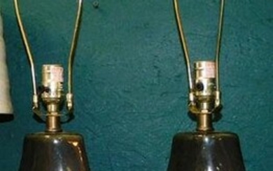 Pair Ceramic Decorative Lamps