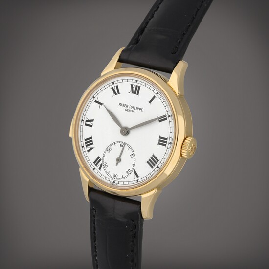 Patek Philippe Reference 3979J | A yellow gold minute repeating wristwatch made to commemorate the 150th Anniversary of Patek Philippe | Circa 1991