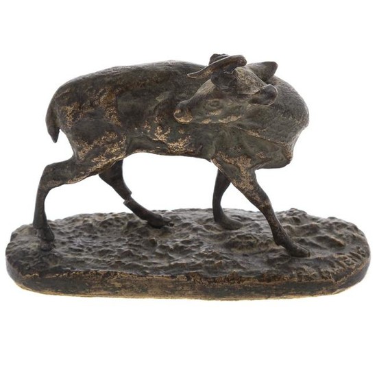 Pierre Jules Mene, Small Goat Bronze