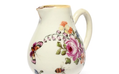 Pot à lait en porcelaine chinoise à décor londonien, vers 1750, la décoration un peu...
