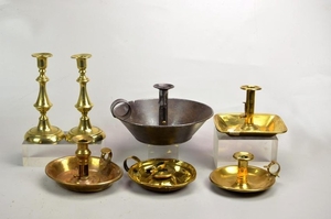 Push Up Candlesticks and Chamber Candle Holders