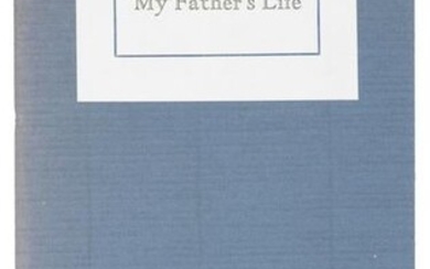 Raymond Carver My Father's life signed 1/200