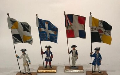 Renaud. The flags of the 18th century.