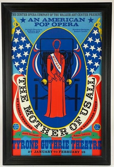 Robert Indiana "The Mother of us All" Poster