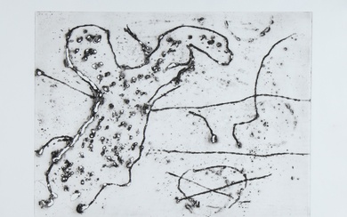 Robert Jacobsen. Carborundum etching, No. 26/50