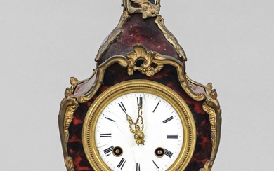 Rococo-style table clock, 1st half