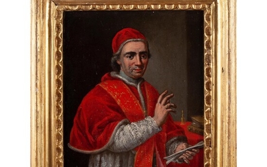 Roman painter of the second half of the 18th century, Portrait of Clement XIV
