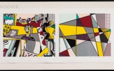 Roy Lichtenstein (American, 1923-1997) Tel Aviv Museum Print
