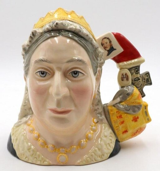 Royal Doulton "Queen Victoria" Porcelain Toby Mug