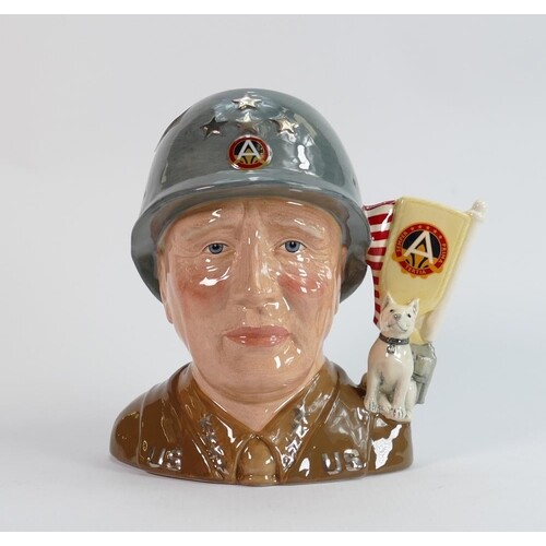Royal Doulton large character jug General Patton: D7026, lim...