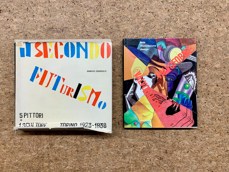 SECONDO FUTURISMO E ARTE/ILLUSTRAZIONE - Lotto unico di 2 cataloghi