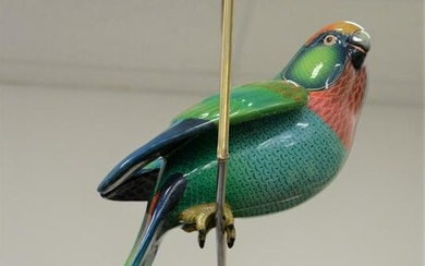 Sergio Bustamante (Mexican, b. 1949), parrot on a