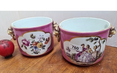 Star Lot : A fabulous Pair of 18th-century Meissen porcelain...