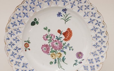 Teller / A plate, Höchst, um 1770