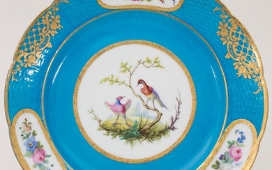 Teller / A plate, Sèvres, 19. Jh.