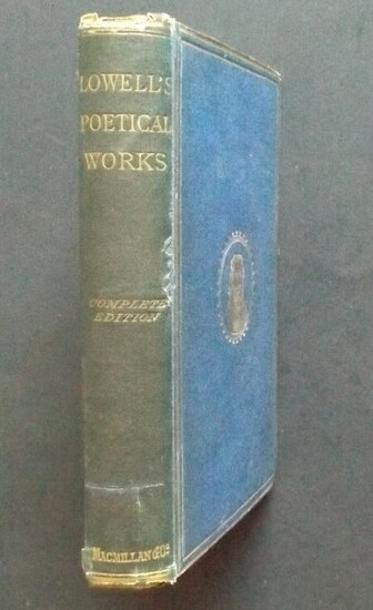 The Poetical Works of James Russell Lowell 1874 London Edition