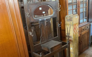 Three early 20th century hall stands (3)Condition Report There is...