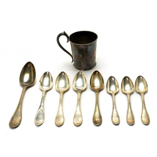 Tiffany, Young, & Ellis Sterling Flatware and