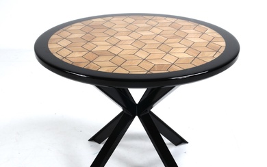 Unknown furniture design. Dining table, Ø 100 cm
