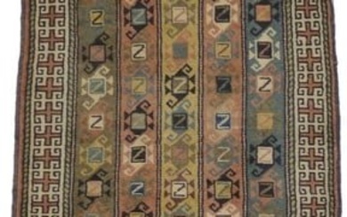 Vintage Multicolored Tribal Design 3X8 Semi Antique Oriental Runner Rug Carpet