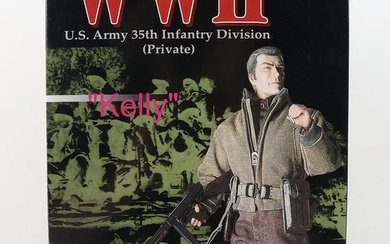 WW2 Cyber-Hobby Exclusive France 1944 U.S. Army 35th Infantry Division Private Kelly Dragon Models