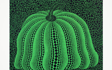 Yayoi Kusama, Pumpkin 2000 (Green) (K. 300)