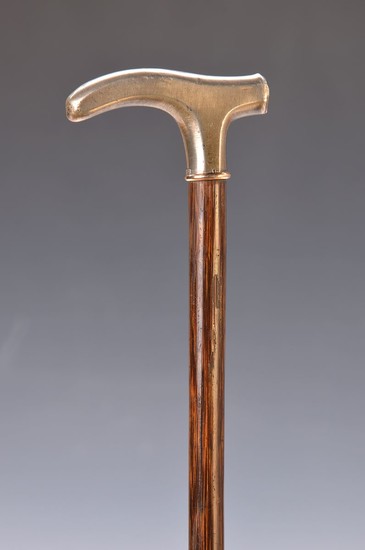 walking-stick, German, around 1900, 800 silver, so-called...