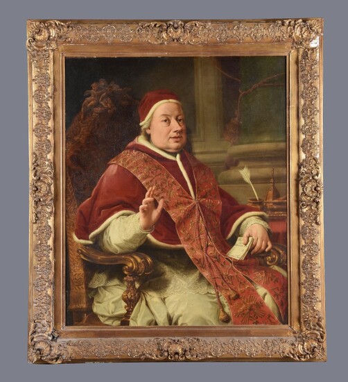 Giuseppe Tori (Italian 18th century)Portrait of Pope Clement XIII
