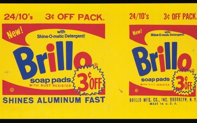 BRILLO PAINTING (3 ? OFF), Andy Warhol