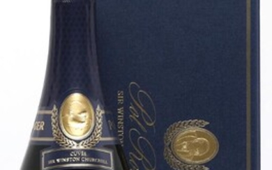 1 bt. Champagne “Cuvée Sir Winston Churchill”, Pol Roger 1996 A (hf/in)....