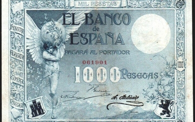 10 de mayo de 1907. 1.000 pesetas