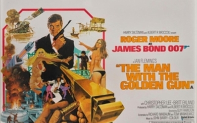 THE MAN WITH THE GOLDEN GUN (1974) POSTER | British, Robert E. McGinnis (b.1926)