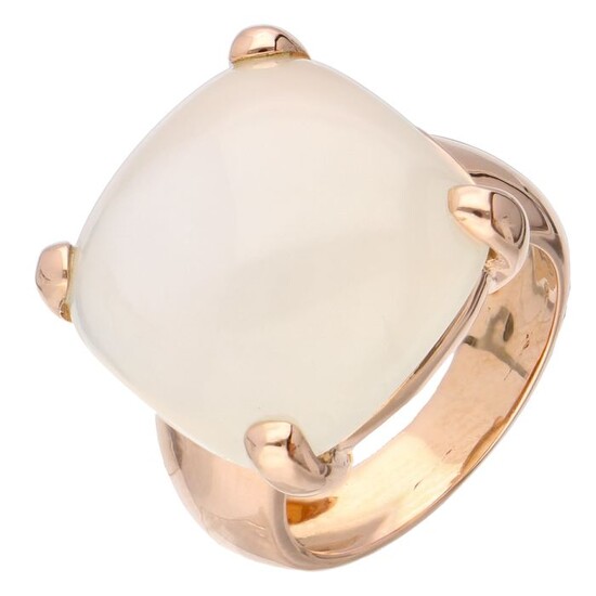 18 kt. Pink gold - Ring - 17.39 ct Moonstone
